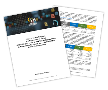 2025 NCMEC/OJJDP Transparency Report illustration